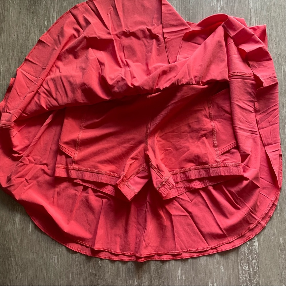 Lululemon Court Rival High-Rise Skirt LONG - Pale Raspberry - Picture 4 of 5